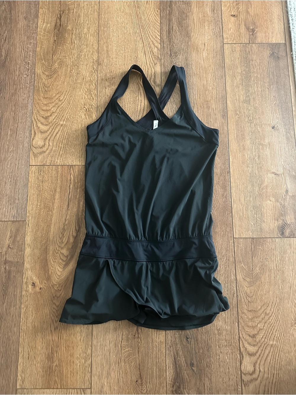 Lululemon Black Crossback Sports Tank